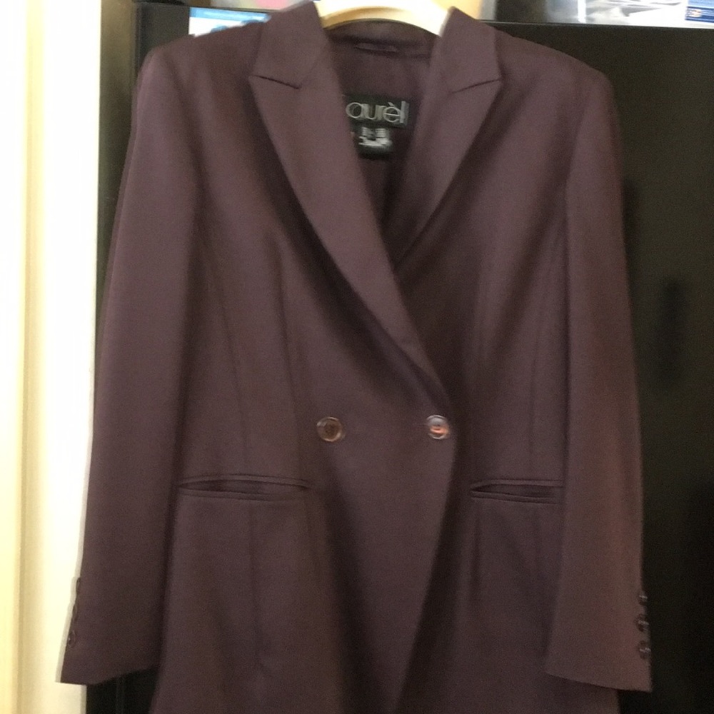 Vintage Laurel by Escada aubergine jacket